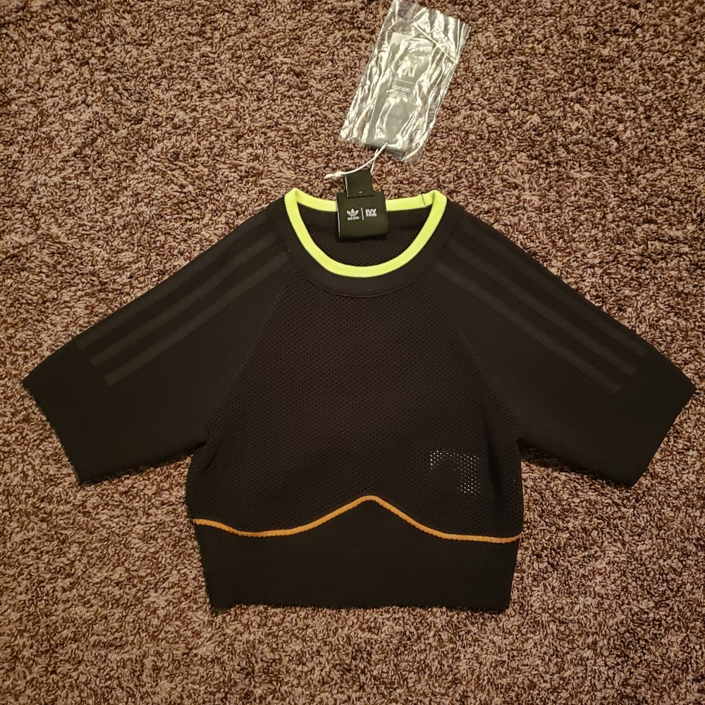 Adidas Ivy Park Drip 2.2 Knit Crop Top